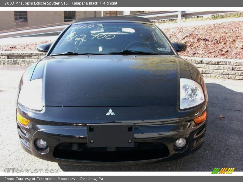 Kalapana Black / Midnight 2003 Mitsubishi Eclipse Spyder GTS