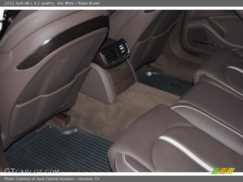 Ibis White / Balao Brown 2012 Audi A8 L 4.2 quattro