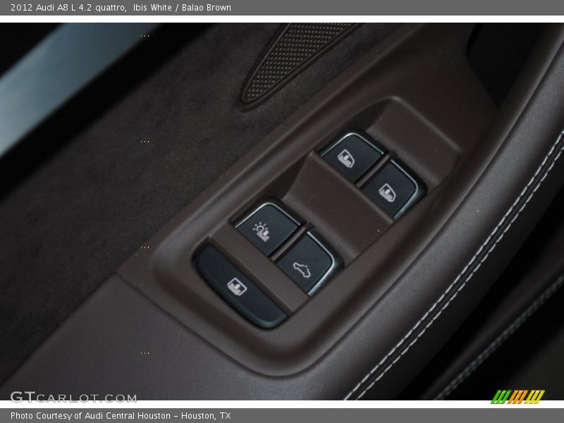 Ibis White / Balao Brown 2012 Audi A8 L 4.2 quattro
