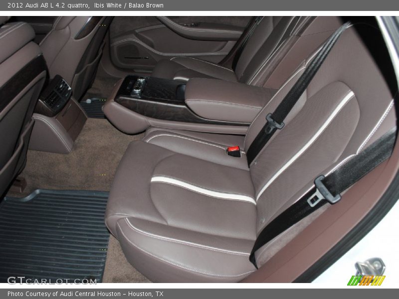 Ibis White / Balao Brown 2012 Audi A8 L 4.2 quattro