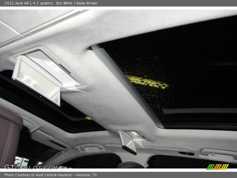 Ibis White / Balao Brown 2012 Audi A8 L 4.2 quattro