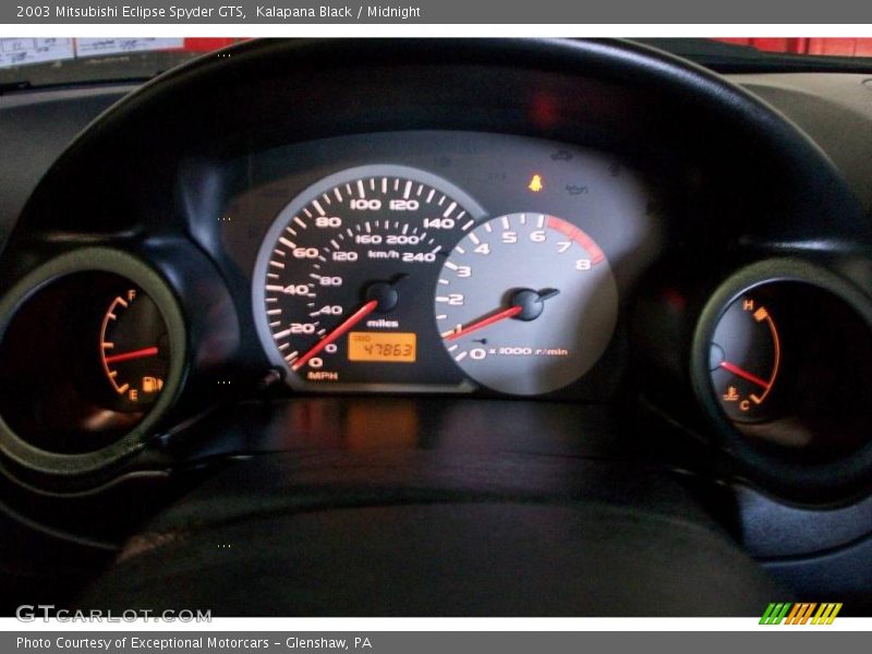 Kalapana Black / Midnight 2003 Mitsubishi Eclipse Spyder GTS