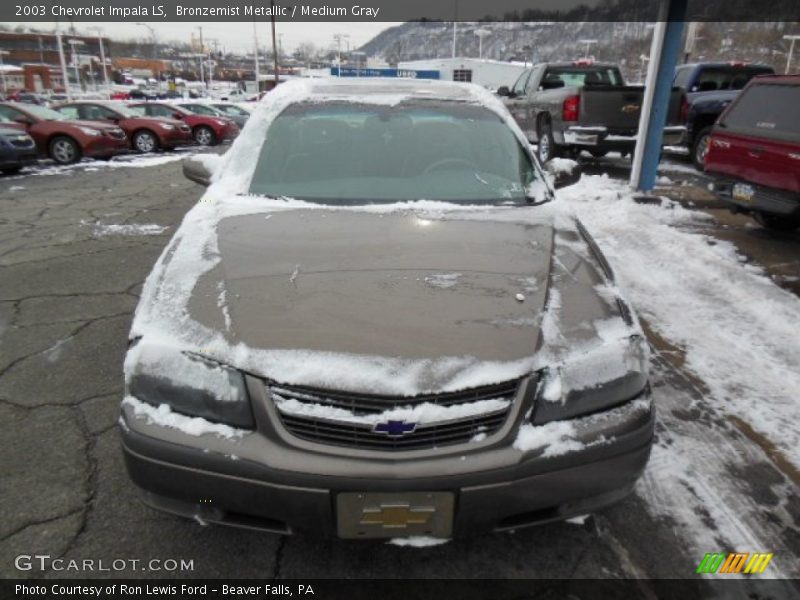 Bronzemist Metallic / Medium Gray 2003 Chevrolet Impala LS