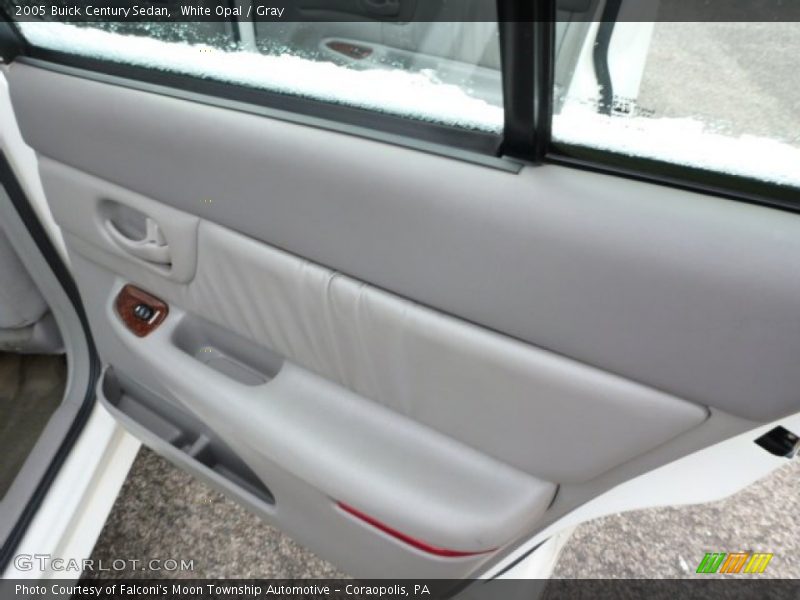 White Opal / Gray 2005 Buick Century Sedan
