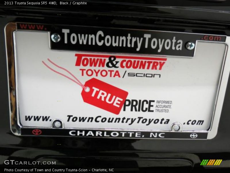 Black / Graphite 2013 Toyota Sequoia SR5 4WD