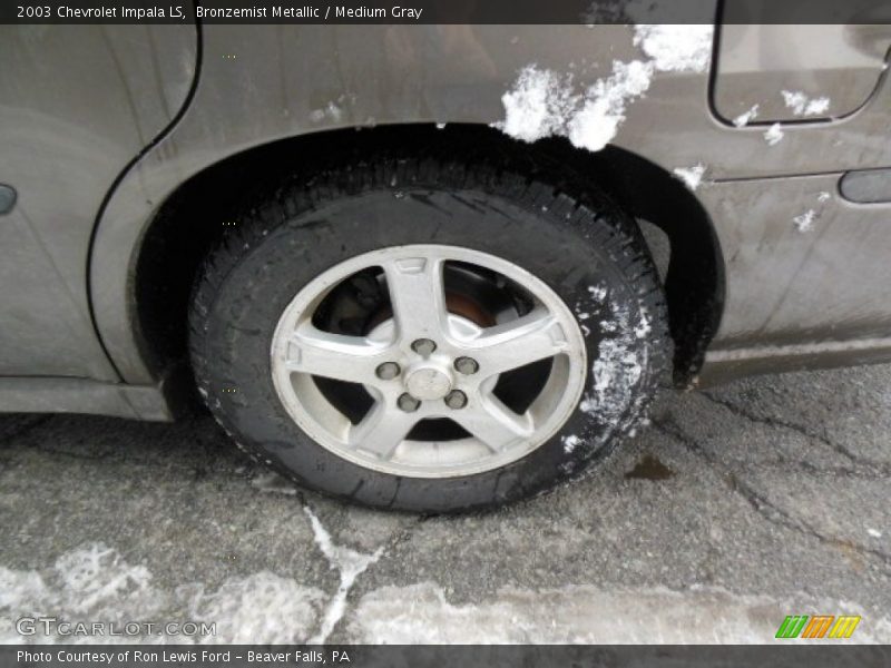 Bronzemist Metallic / Medium Gray 2003 Chevrolet Impala LS