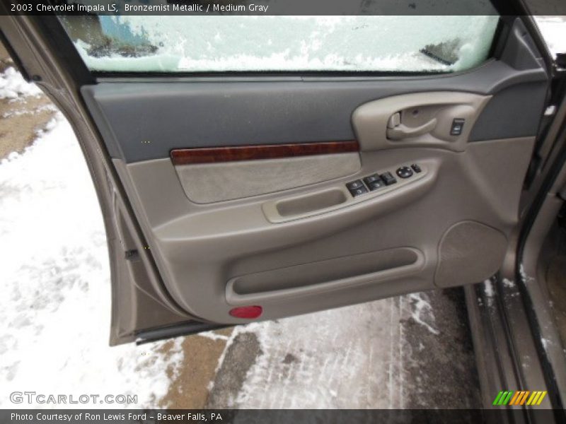 Bronzemist Metallic / Medium Gray 2003 Chevrolet Impala LS