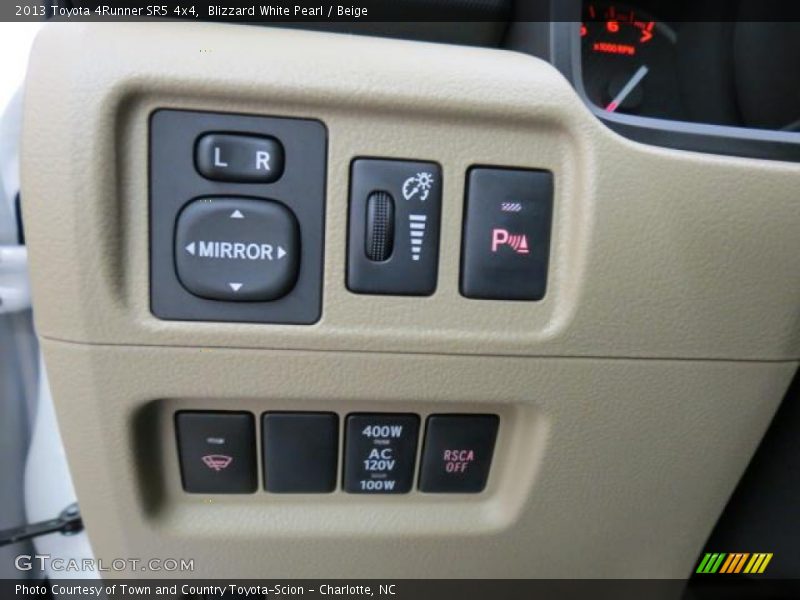 Blizzard White Pearl / Beige 2013 Toyota 4Runner SR5 4x4