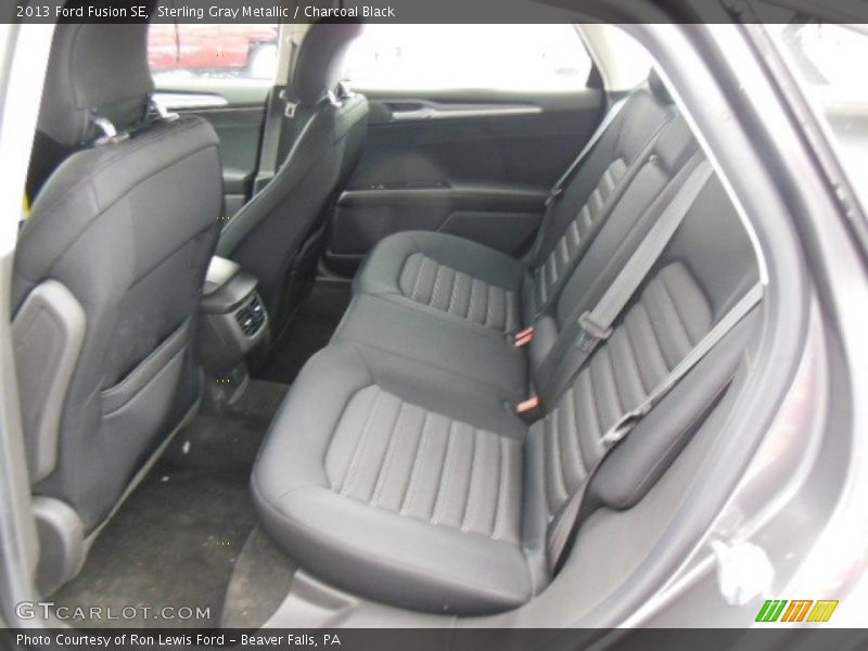 Sterling Gray Metallic / Charcoal Black 2013 Ford Fusion SE