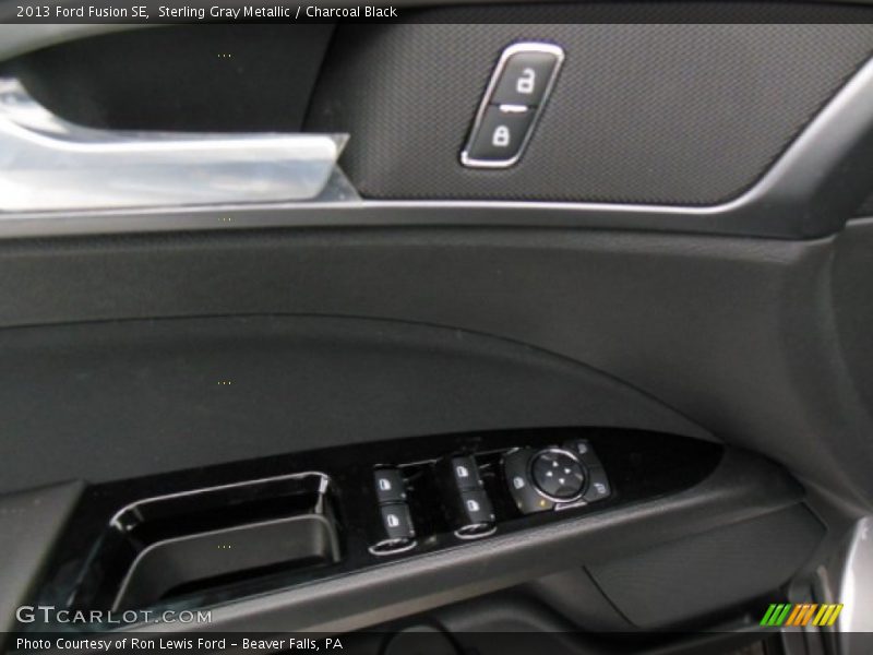 Sterling Gray Metallic / Charcoal Black 2013 Ford Fusion SE