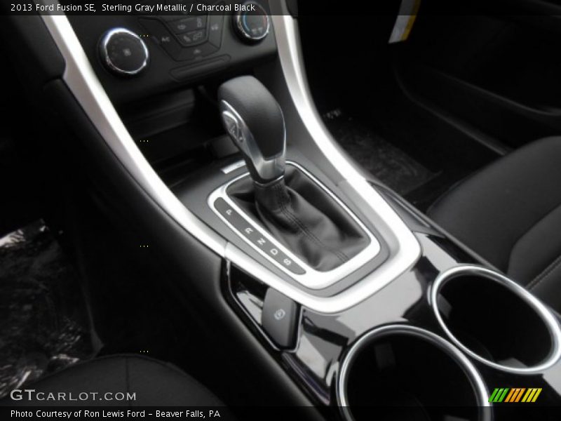 Sterling Gray Metallic / Charcoal Black 2013 Ford Fusion SE