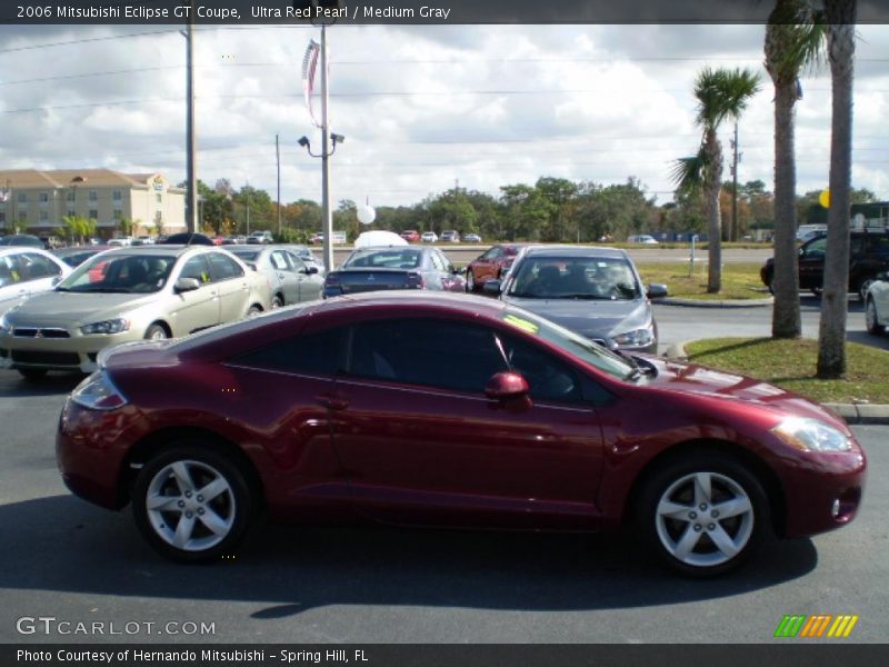 Ultra Red Pearl / Medium Gray 2006 Mitsubishi Eclipse GT Coupe