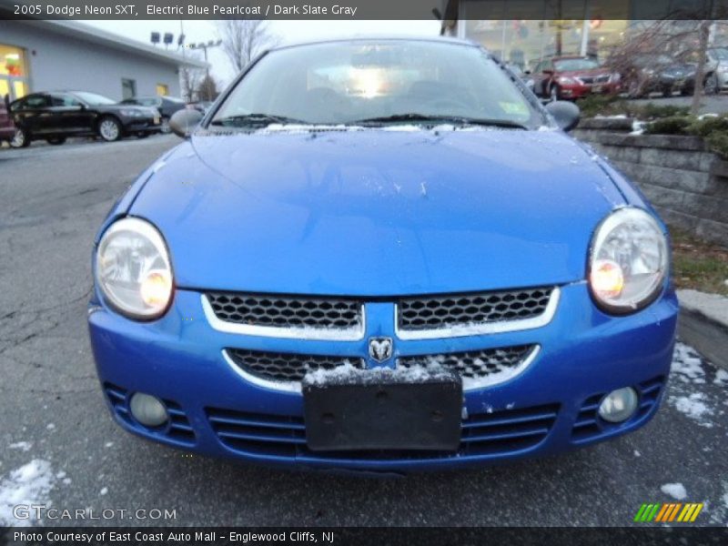 Electric Blue Pearlcoat / Dark Slate Gray 2005 Dodge Neon SXT