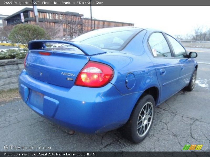 Electric Blue Pearlcoat / Dark Slate Gray 2005 Dodge Neon SXT