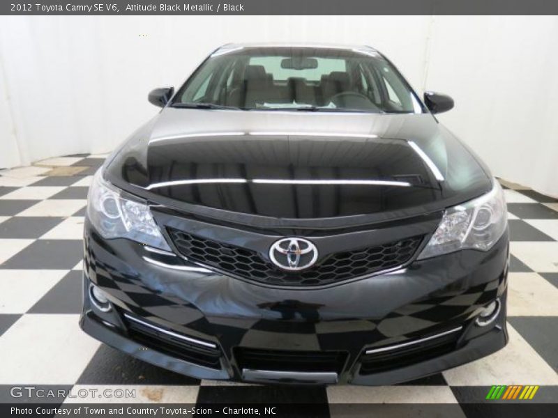 Attitude Black Metallic / Black 2012 Toyota Camry SE V6