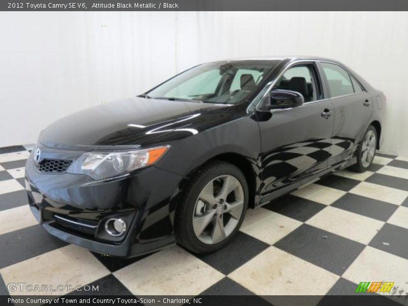 Attitude Black Metallic / Black 2012 Toyota Camry SE V6