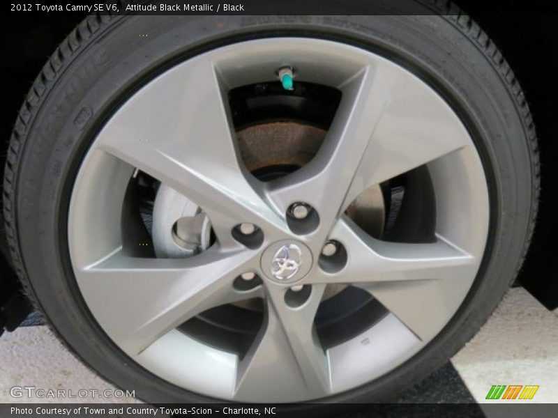 Attitude Black Metallic / Black 2012 Toyota Camry SE V6