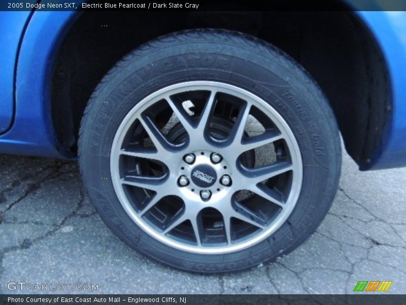 Electric Blue Pearlcoat / Dark Slate Gray 2005 Dodge Neon SXT