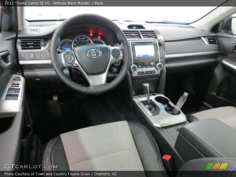 Attitude Black Metallic / Black 2012 Toyota Camry SE V6