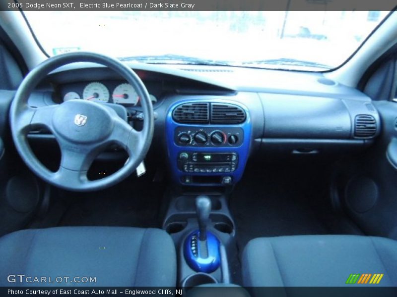 Electric Blue Pearlcoat / Dark Slate Gray 2005 Dodge Neon SXT