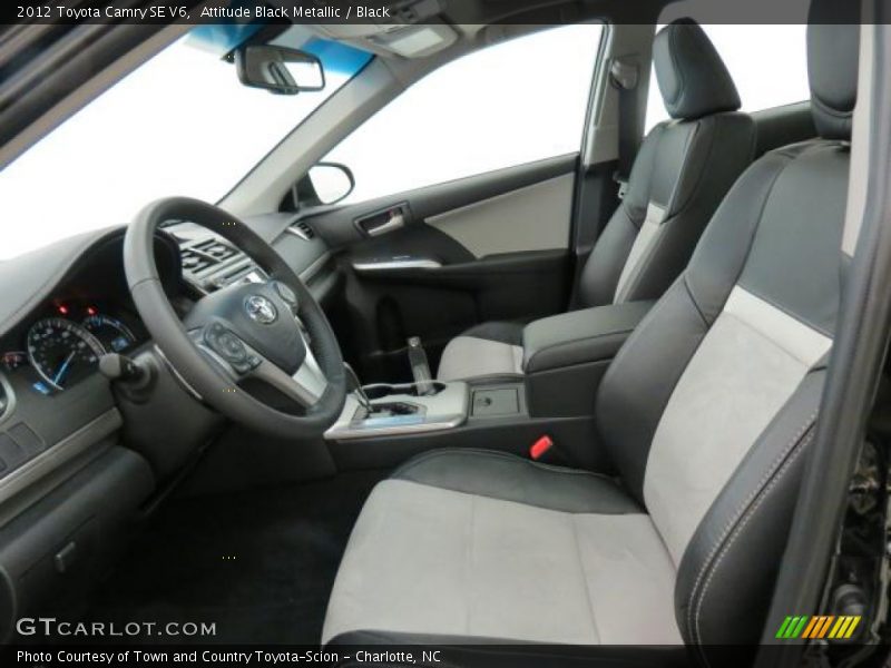 Attitude Black Metallic / Black 2012 Toyota Camry SE V6