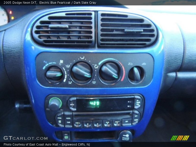Electric Blue Pearlcoat / Dark Slate Gray 2005 Dodge Neon SXT
