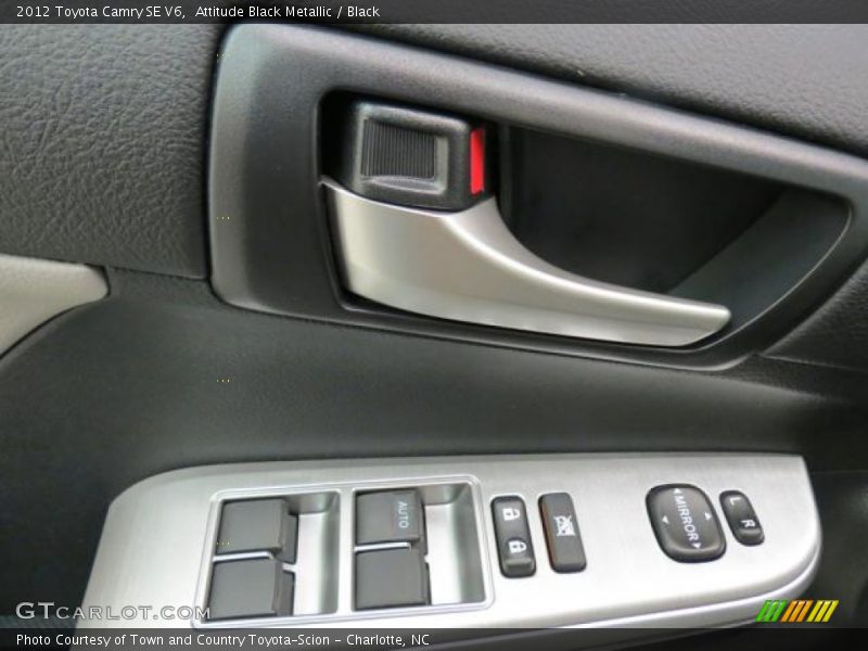 Attitude Black Metallic / Black 2012 Toyota Camry SE V6