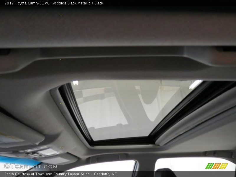 Attitude Black Metallic / Black 2012 Toyota Camry SE V6