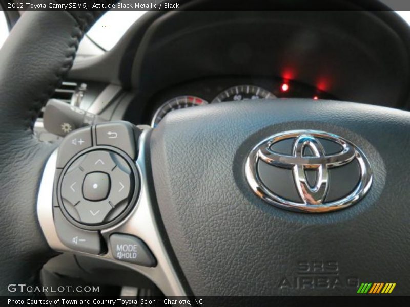 Attitude Black Metallic / Black 2012 Toyota Camry SE V6