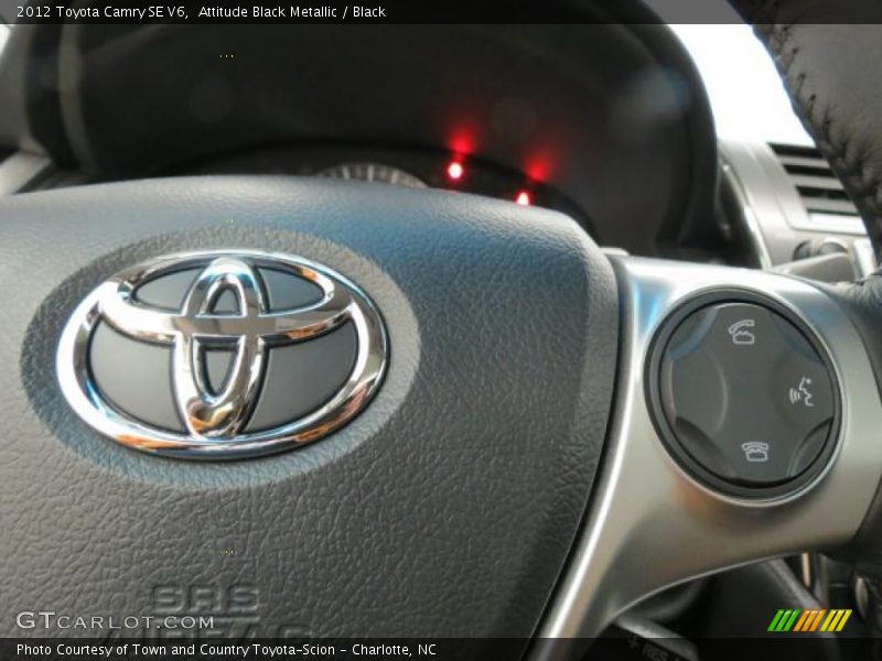 Attitude Black Metallic / Black 2012 Toyota Camry SE V6