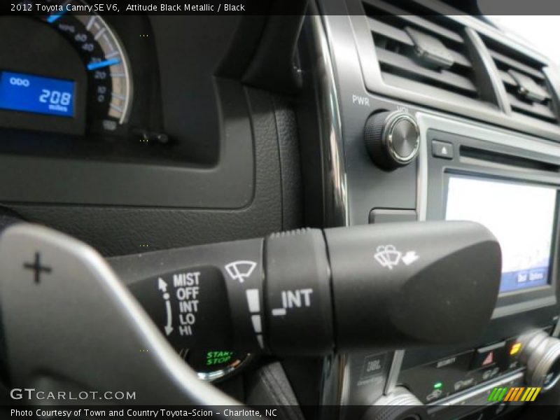 Attitude Black Metallic / Black 2012 Toyota Camry SE V6