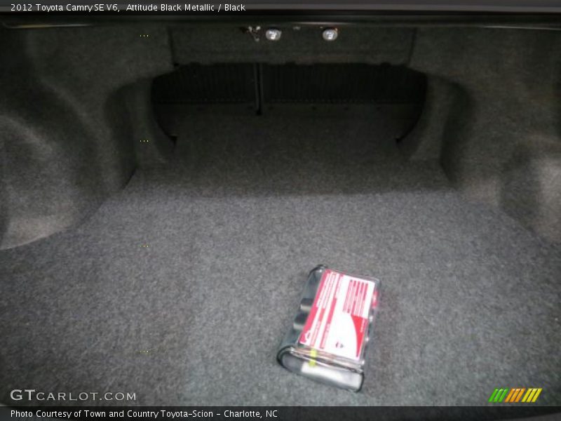 Attitude Black Metallic / Black 2012 Toyota Camry SE V6