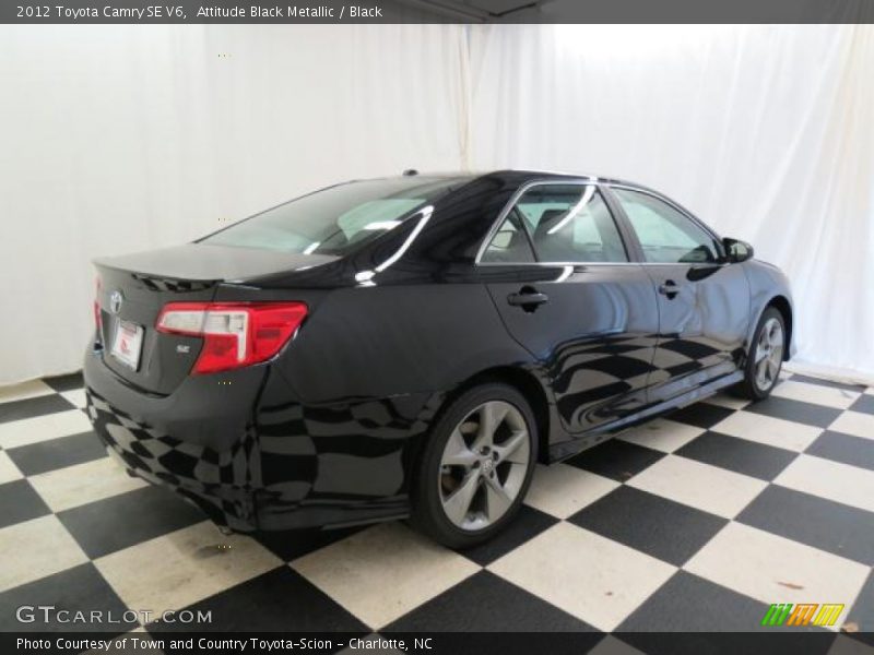 Attitude Black Metallic / Black 2012 Toyota Camry SE V6