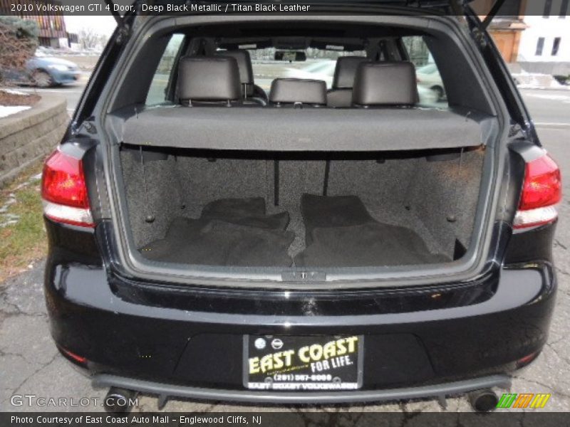 Deep Black Metallic / Titan Black Leather 2010 Volkswagen GTI 4 Door