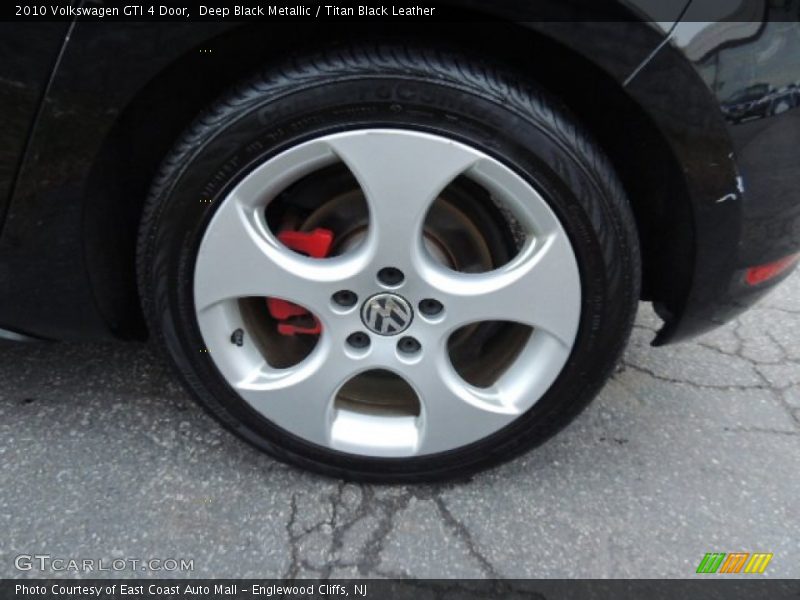 Deep Black Metallic / Titan Black Leather 2010 Volkswagen GTI 4 Door