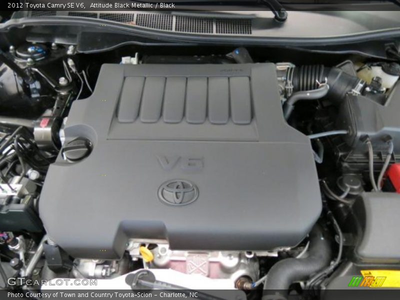 Attitude Black Metallic / Black 2012 Toyota Camry SE V6