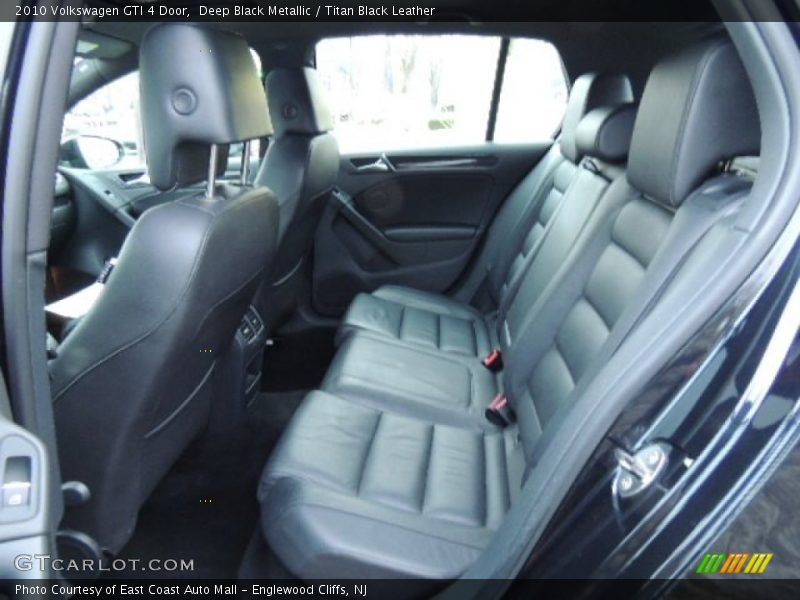 Deep Black Metallic / Titan Black Leather 2010 Volkswagen GTI 4 Door