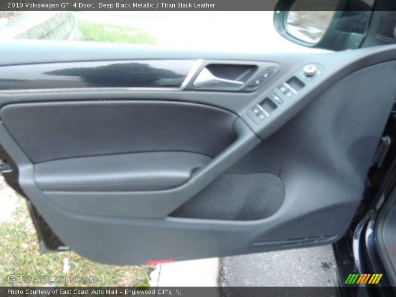 Deep Black Metallic / Titan Black Leather 2010 Volkswagen GTI 4 Door