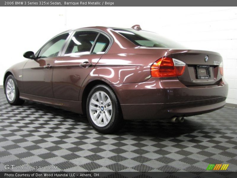  2006 3 Series 325xi Sedan Barrique Red Metallic