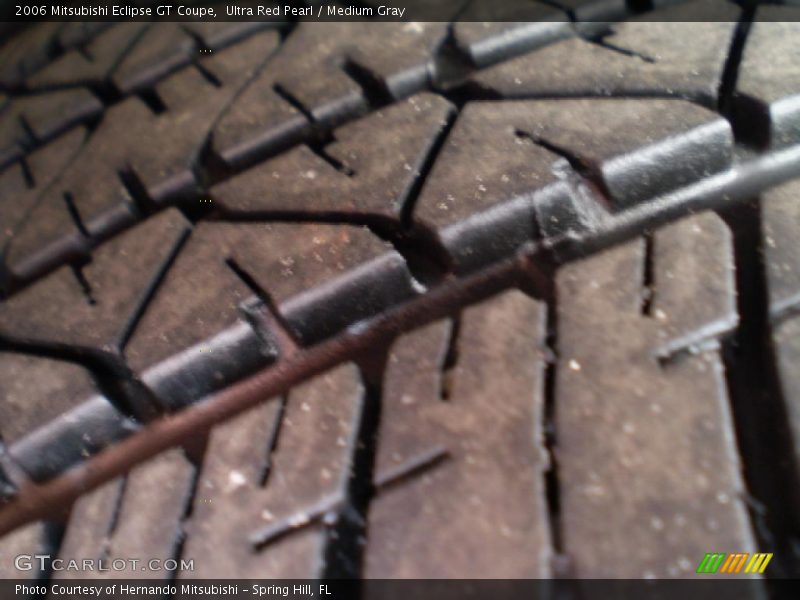 Ultra Red Pearl / Medium Gray 2006 Mitsubishi Eclipse GT Coupe