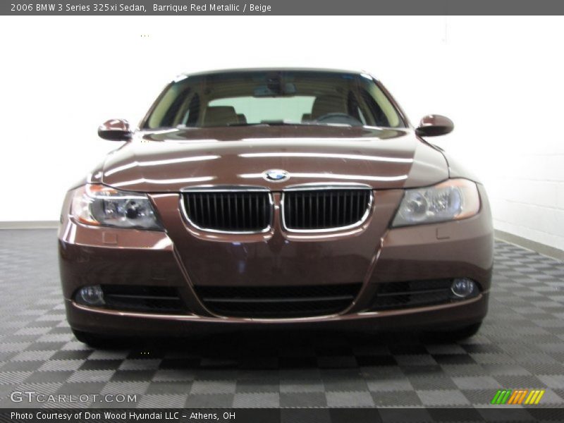 Barrique Red Metallic / Beige 2006 BMW 3 Series 325xi Sedan