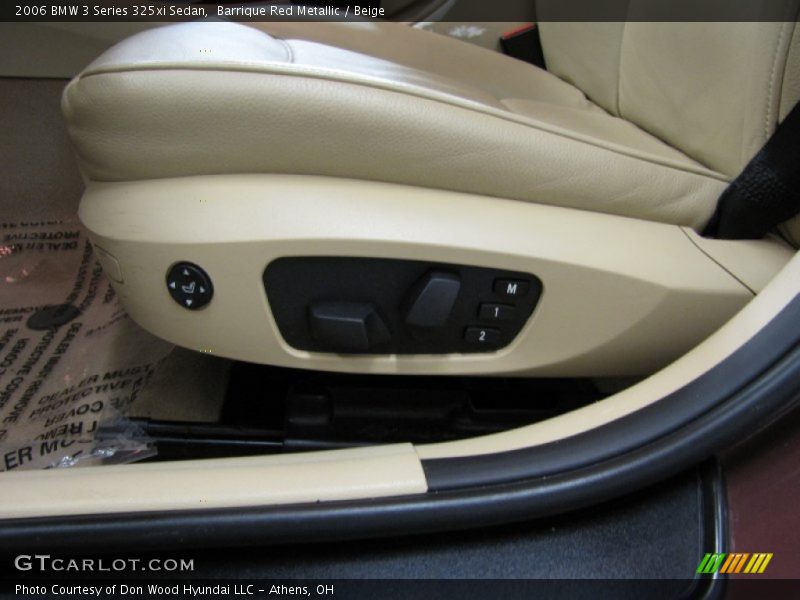 Barrique Red Metallic / Beige 2006 BMW 3 Series 325xi Sedan