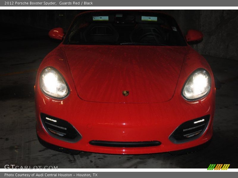 Guards Red / Black 2012 Porsche Boxster Spyder