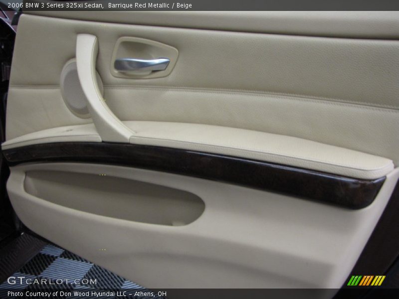 Barrique Red Metallic / Beige 2006 BMW 3 Series 325xi Sedan