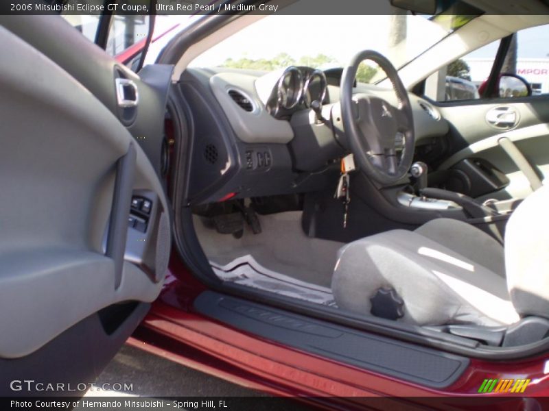 Ultra Red Pearl / Medium Gray 2006 Mitsubishi Eclipse GT Coupe
