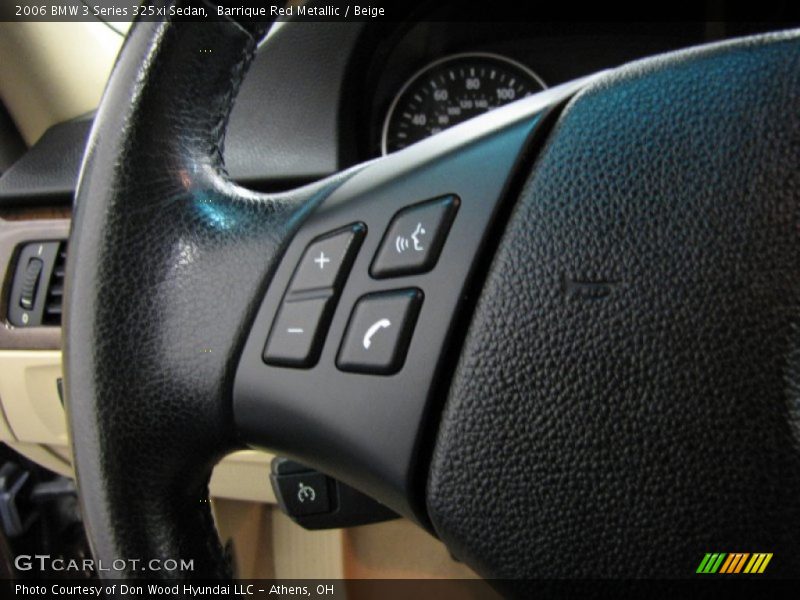 Barrique Red Metallic / Beige 2006 BMW 3 Series 325xi Sedan