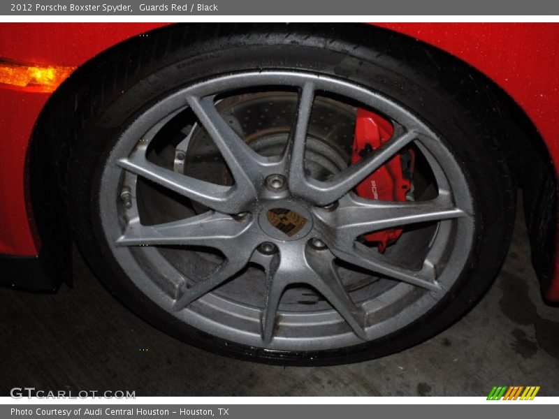 Guards Red / Black 2012 Porsche Boxster Spyder