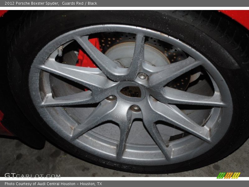 Guards Red / Black 2012 Porsche Boxster Spyder