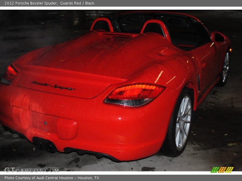 Guards Red / Black 2012 Porsche Boxster Spyder