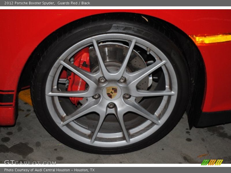 Guards Red / Black 2012 Porsche Boxster Spyder